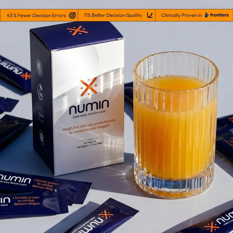 Numin, bevanda per il supporto cognitivo senza caffeina